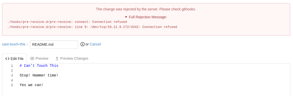 Oh Connection Refused&hellip;
